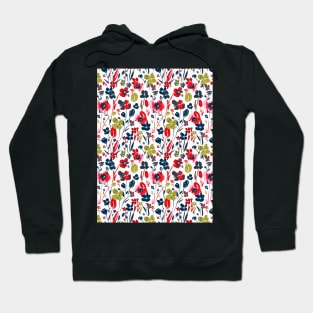 Ink floral Hoodie